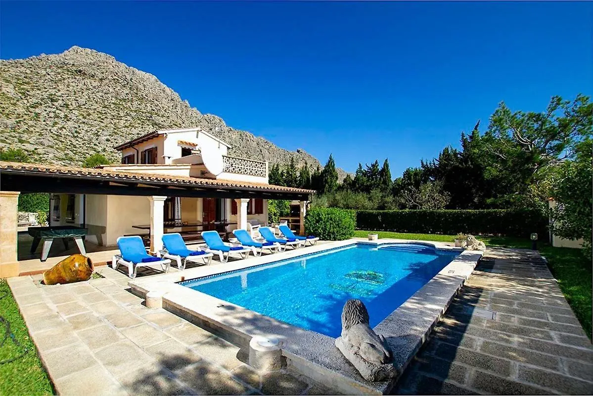 Tolle Ferienvilla Barraca Mit Privatem Pool Port de Pollenca Spain