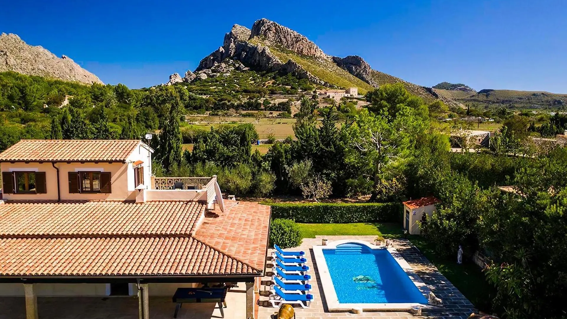 Tolle Ferienvilla Barraca Mit Privatem Pool Port de Pollenca